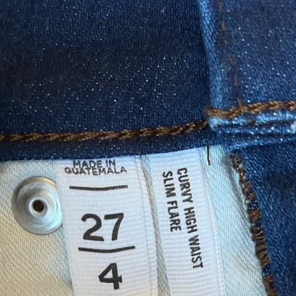 LOFT Curvy High Waist Slim Flare - Picture 4 of 5